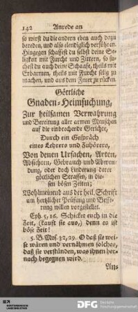 Göttliche Gnaden-Heimsuchung [...].