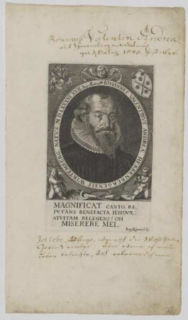 Bildnis des Johannes Valentinvs Andreae