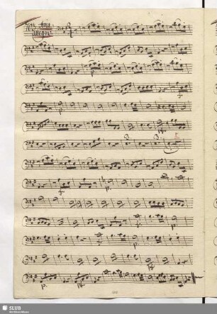 703. Aria: Allor che di marito / Naumann, J.G.