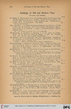 Germany and Austria (Nr. 177 - 204)