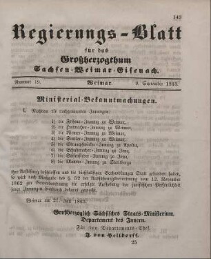 Nr. 19 : 9. September 1863