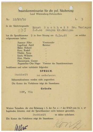 Buchheit, Ernst, Dr.