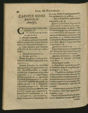 Capitis Noni Danielis.