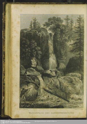 Wasserfall bei Langhennersdorf