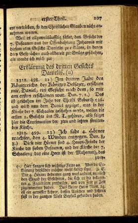 Erklärung des dritten Gesichts Danielis.