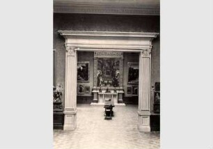 Aufstellung der Gemäldegalerie und der Skulpturensammlung im Kaiser-Friedrich-Museum, Raum 41, Italienische Gemälde des 15. Jhd.