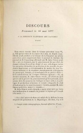 Discours et plaidoyers politiques de M. Gambetta, 7,5