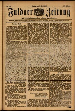 Ausgabe vom Freitag, den 08. Mai 1896.