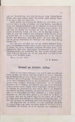 Vorwort zur siebenten Auflage