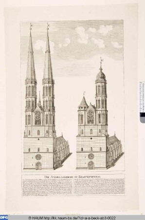 Die Kirche St. Andreas in Braunschweig