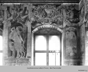 Ausmalung mit Camillus-Szenen : Allegorien