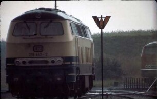 Bw Crailsheim Drehscheibe 2 Lok 218 442