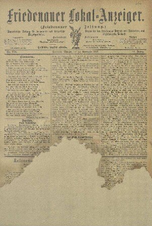 Nr. 276, 24.11.1907