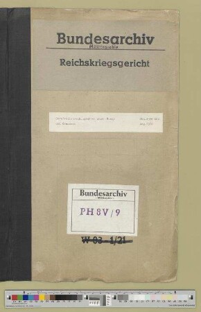 Untersuchungsakten des Gerichts der Garde-Kavallerie-Schützen-Division: Bd. 8
