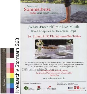 "White-Picknick" mit Live-Musik