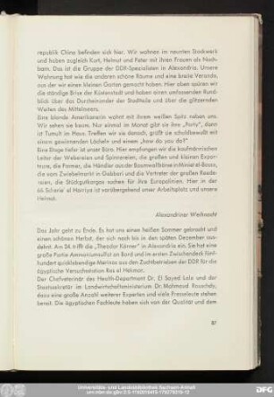 Alexandriner Weihnacht
