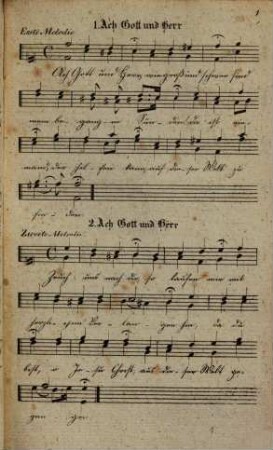 117 geistliche Melodien : meist aus d. 16. u. 17. Jh. in ihren ursprünglichen Rhythmen ; 2stg. gesetzt