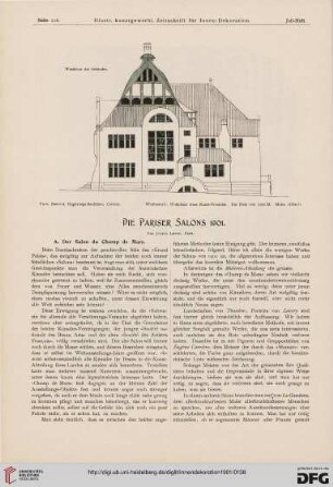 Die Pariser Salons 1901