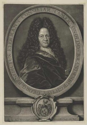 Bildnis des Georg. Benedictus Eyermann