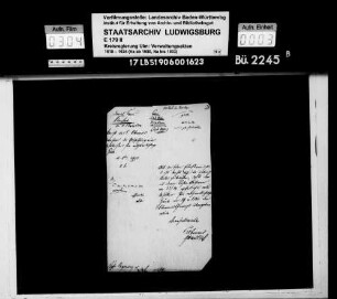 Medizinalvisitation von 1840