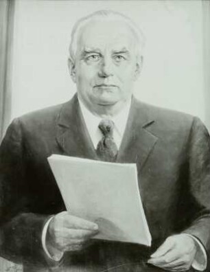 Bildnis Staatspräsident Wilhelm Pieck