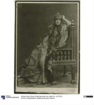 Porträt der Ellen Terry