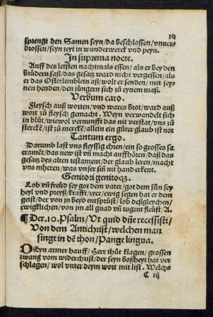 Der .10. Psalm/ Ut quid domine recessisti ...