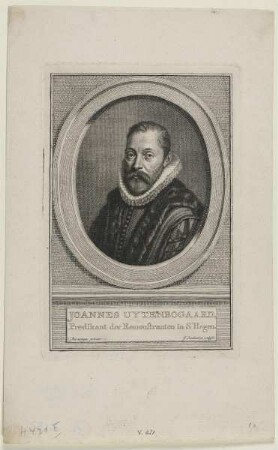 Bildnis des Johannes Uytenbogaert