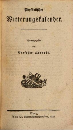 Physikalischer Witterungskalender