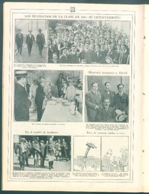 En el cuartel de bomberos