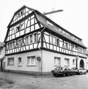 Ehem. Gasthaus "Zum Löwen"; Seligenstadt, Römerstraße 10