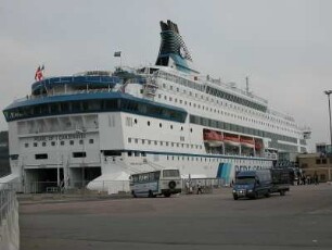 Oslo - Fährschiffanleger : Fährschiffanleger. Aufgenommen in Oslo im September 2004