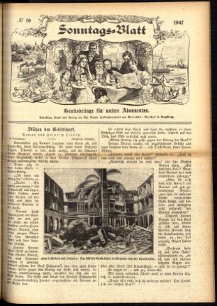 Ausgabe vom Sonntag, den 10. März 1907.