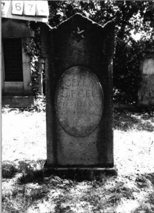 Grabstein 1678 [Hahn S. 197 Grab-Nr. 2518]
