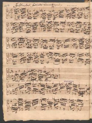 Ach wie nichtig ach wie flüchtig; org; g-Moll; BWV 644