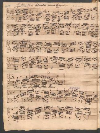 Ach wie nichtig ach wie flüchtig; org; g-Moll; BWV 644