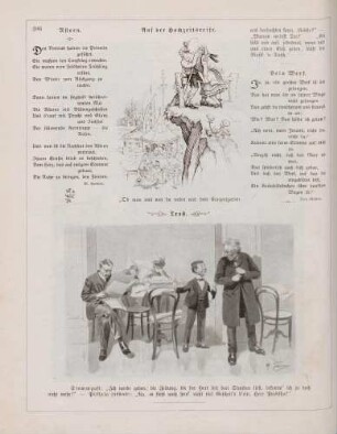 "Auf der Hochzeitsreise" "Trost"