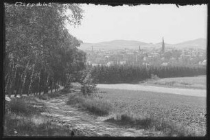 Löbau. Blick auf Löbau