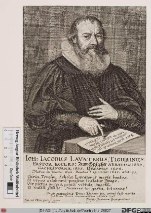 Bildnis Johann Jacob Lavater