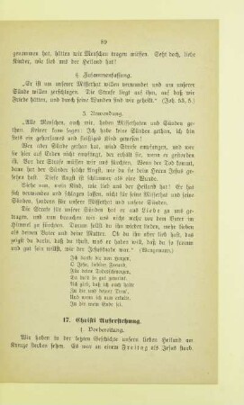 17. Christi Auferstehung