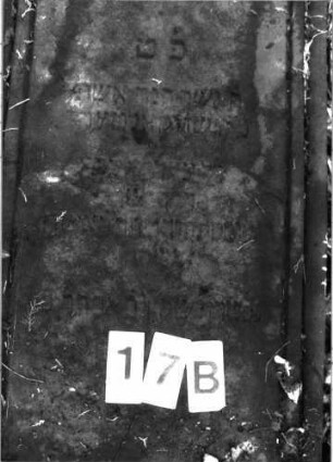 Grabstein A I/9/17B