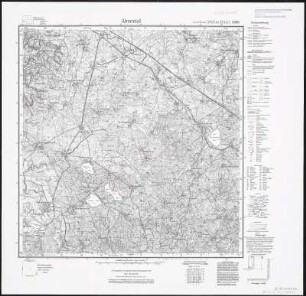 Meßtischblatt1698 : Almental, 1938 : Almental. - Hrsg. 1923, kleine Nachtr. 1923, red. Änd. 1938. - 1:25000. - [Berlin]: Reichsamt für Landesaufnahme, 1938. - 1 Kt.