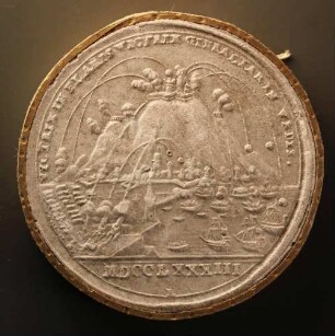 Vulkanausbruch (Revers)