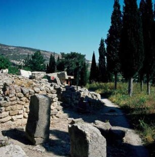 Knossos, in den Nord-Propyläen