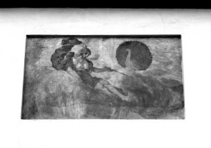 Zyklus mit antiken Göttern — Juno mit dem Pfau