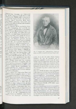 Abb. 1: Friedrich Boie. Unbeschnittene Atelieraufnahme um 1850, vermutlich von Gregor Renard, Kiel.