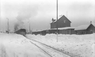 Freudenstadt Stadtbahnhof Schneeräumung