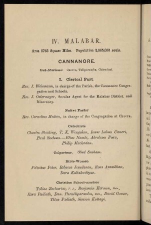 74-95, IV. Malabar