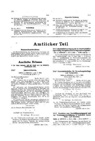 Jahresnetzkarten : [Amtliche Erlasse] ; [Amtlicher Teil]