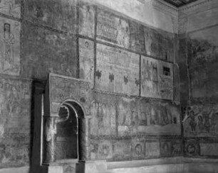 Szenen aus dem Alten Testament — Westwand — David, König über ganz Israel (2. Sam. 5)